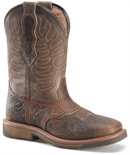 Double H Boot HIGHLAND  in MEDIUM BROWN